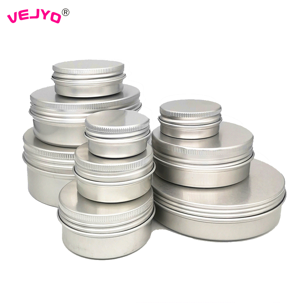 Tin Container Lid - 50pcs Cosmetics Container Aluminum Candle Jar
