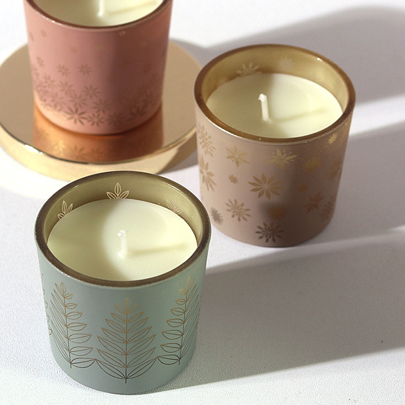 Paraffin Candle Wax - Colorful Ceramic candles creative home fragrance