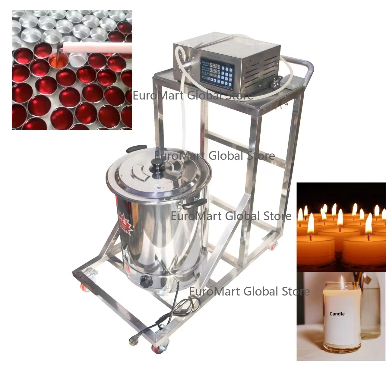 Industrial Candle Wax Filling  - Candle Making Machine Price review and price