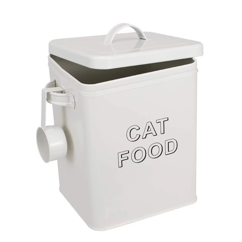 Pet Dog Treat and Food Storage - Tin Container Lid review and price