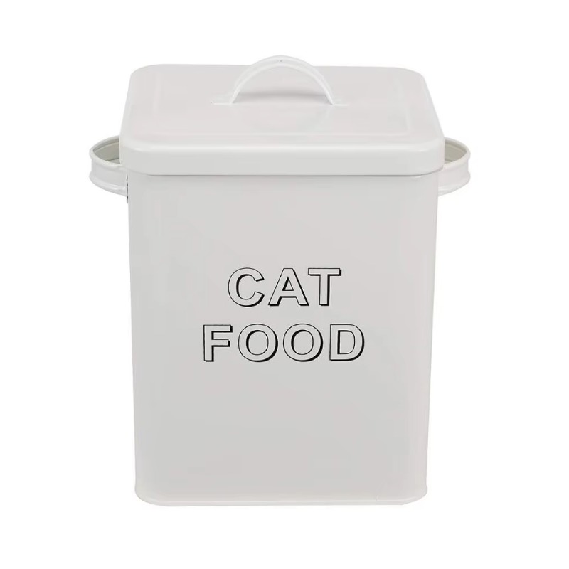 Pet Dog Treat and Food Storage - Tin Container Lid review and price