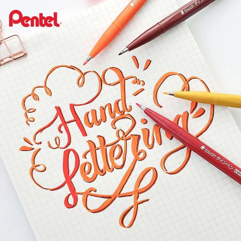 Japan Pentel Touch Brush Sign  - Pentel Pen Sign Pen review and price