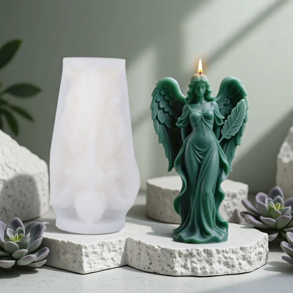 Wings Goddess Scented Silicone - Candle Making Reno review and price