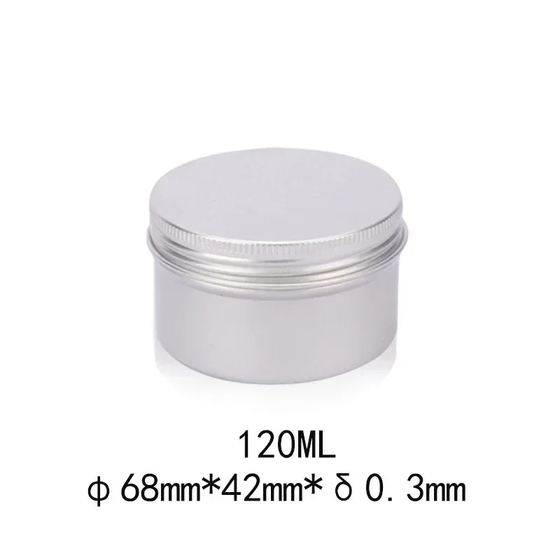 120ml 6/12/18/24/48Pcs Aluminu - Tin Container Lid review and price