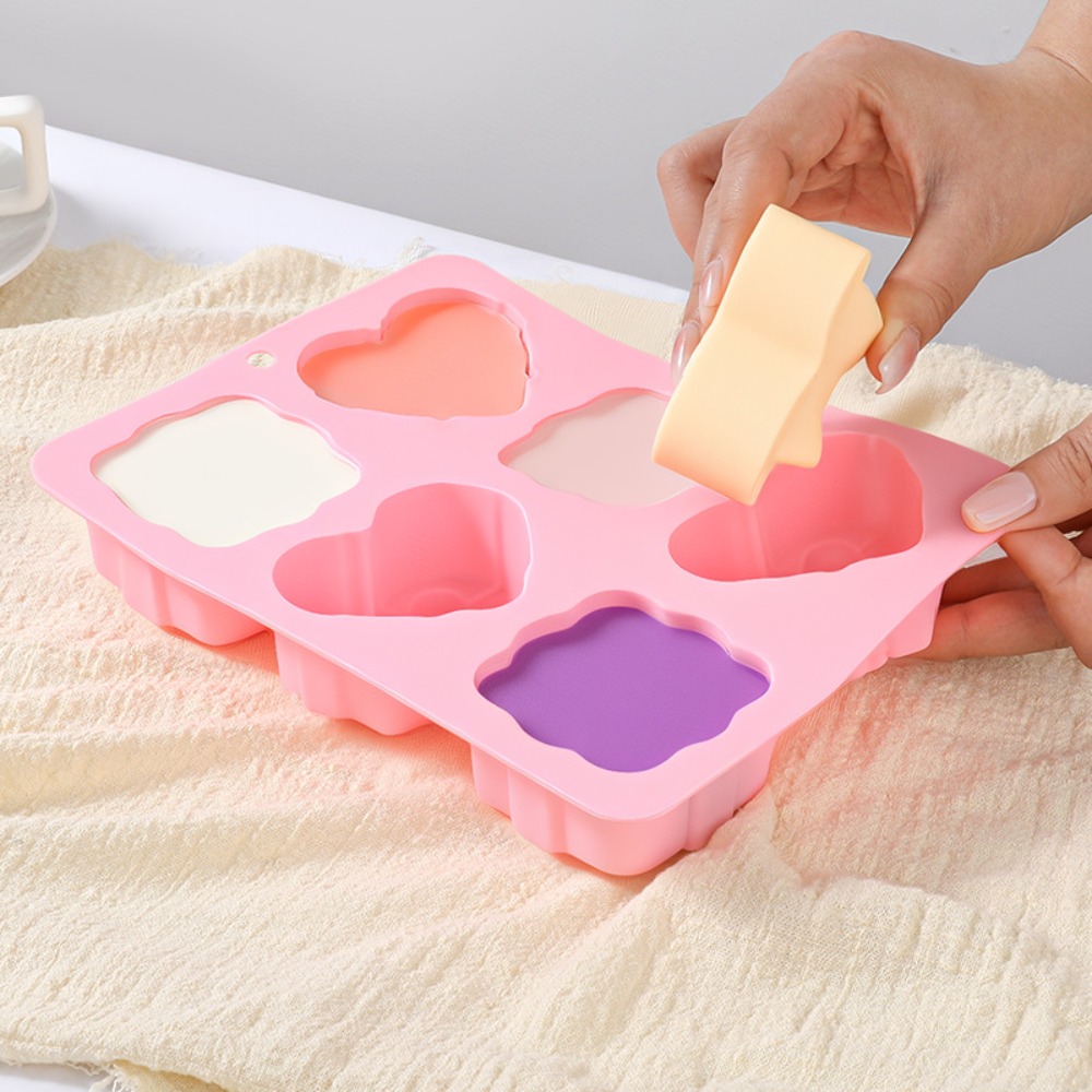 Square Heart Shape Silicone Mo - Candle Making Reno review and price