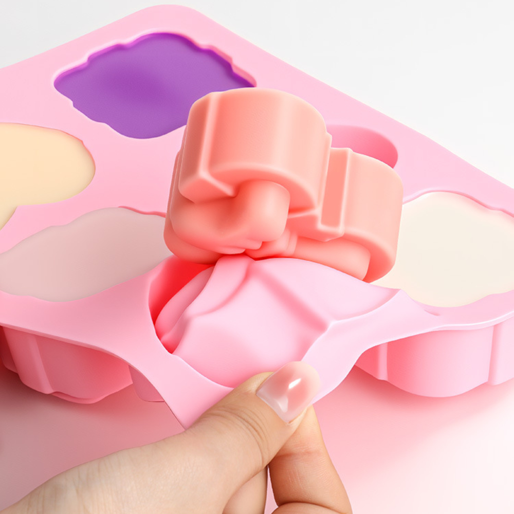 Square Heart Shape Silicone Mo - Candle Making Reno review and price