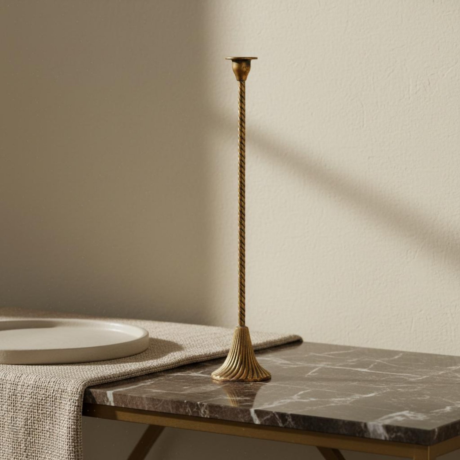 Twisted Gold Candle Holder Sta - Paraffin Candle Wax review and price