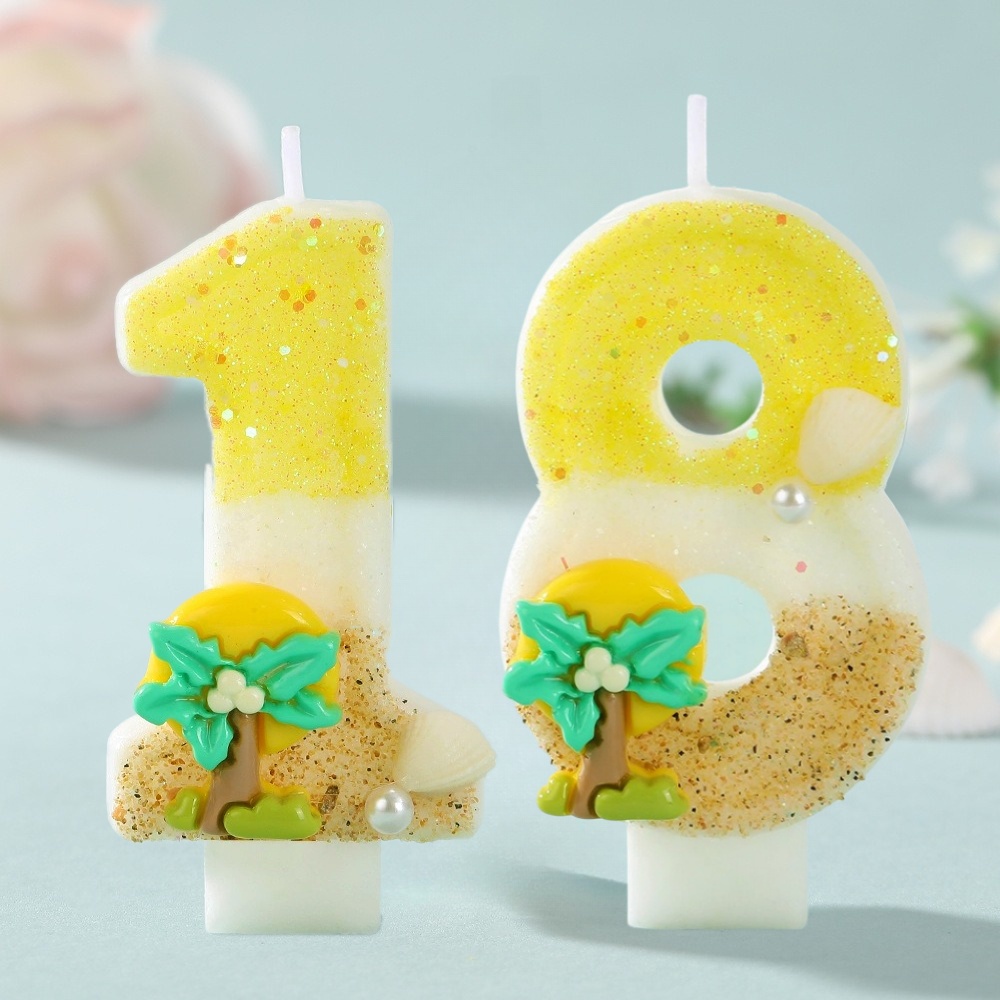 New Number Cake Candle Coconut - Paraffin Candle Wax review and price