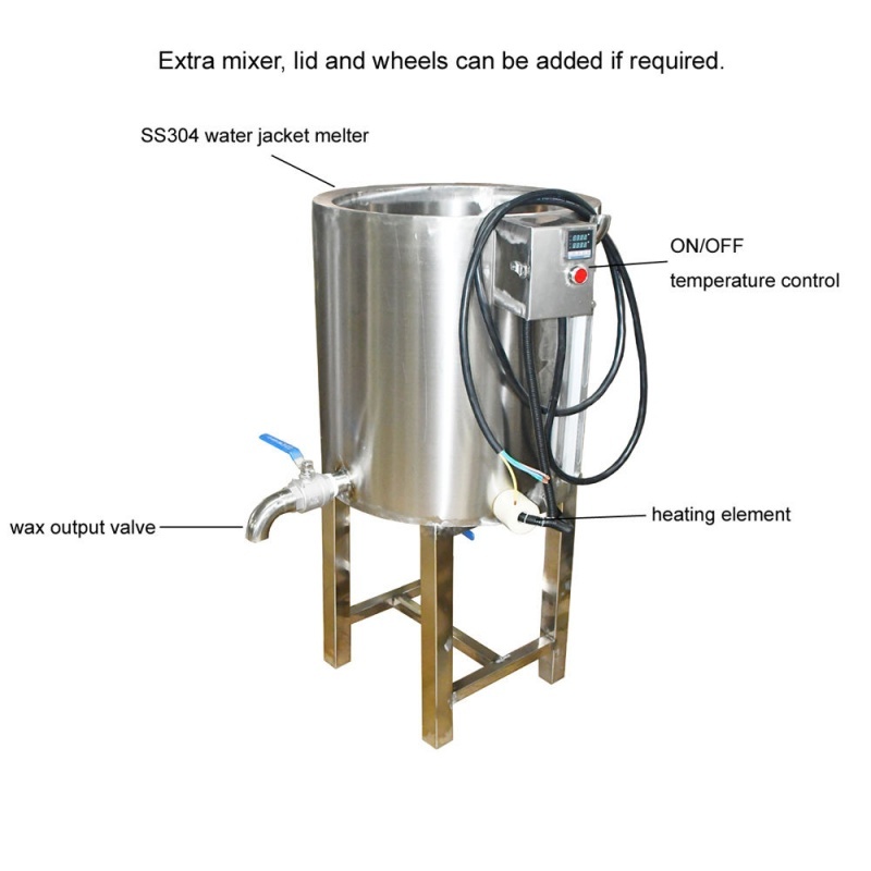 Electric 30KG Small Wax Melt M - Candle Making Machine Price review and price