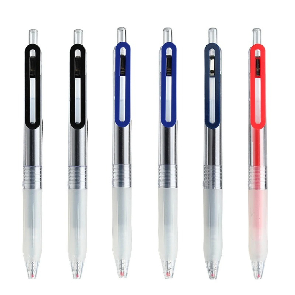 0.5mm Ink MUJIS Press Gel Pen  - Muji Stationery Gel Pen review and price