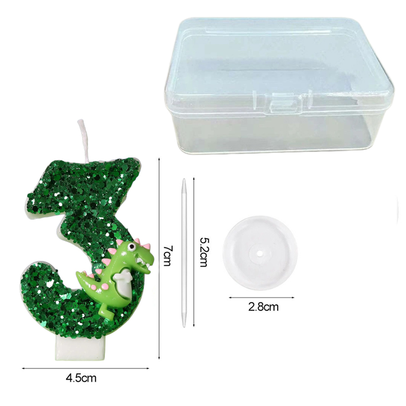 Cartoon Dinosaur Digital Birth - Paraffin Candle Wax review and price