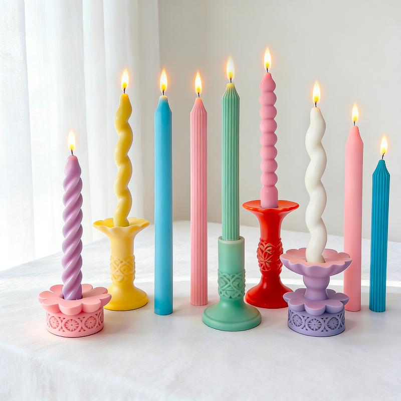 Long Spiral Silicone Candle Mo - Candle Making Reno review and price