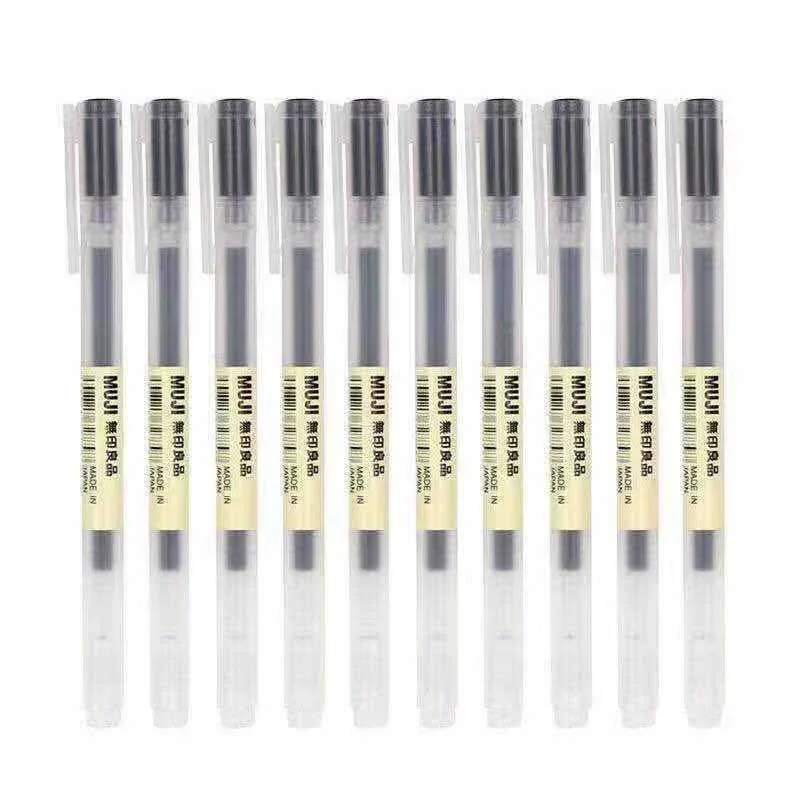 10-30Pcs/Set 0.38/0.5mm Gel pe - Muji Stationery Gel Pen review and price