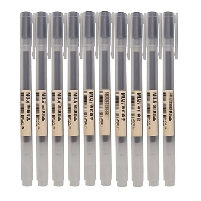 6/8Pcs/Set Kawaii MUJIs Gel Pe - Muji Stationery Gel Pen review and price