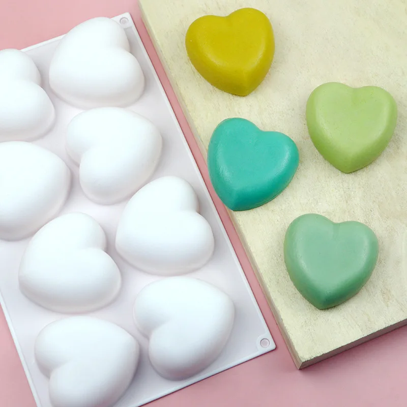 Love Heart Silicone Soap Mold  - Candle Making At Home review and price