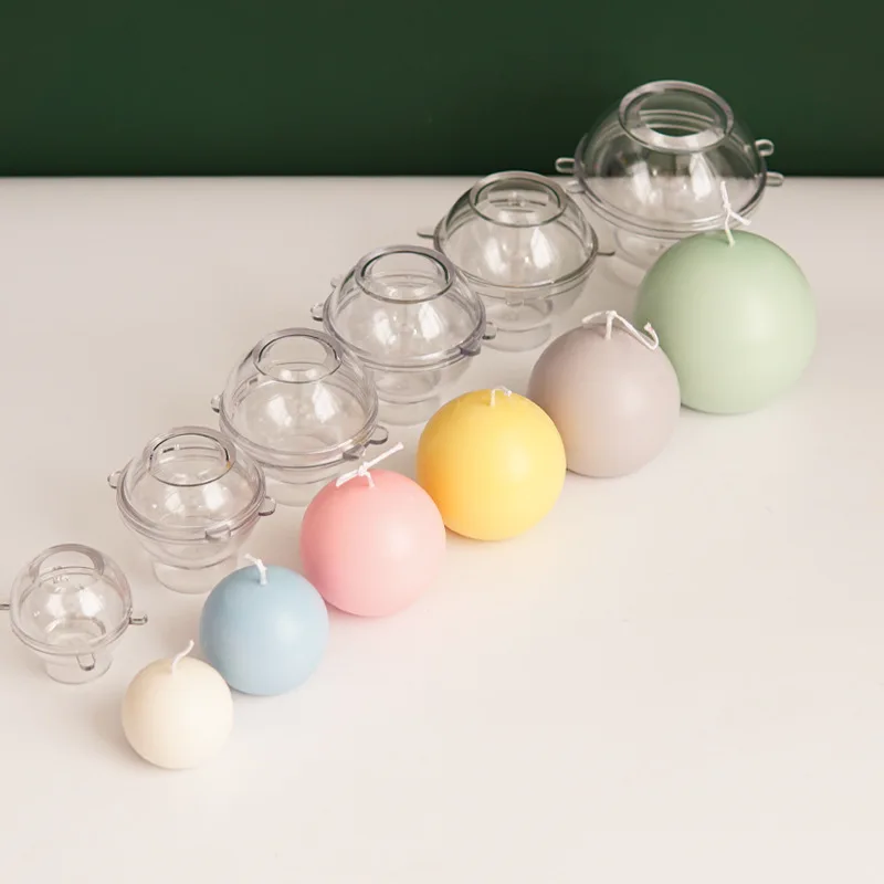 5-8cm Spherical Candle Plastic - Candle Making At Home review and price