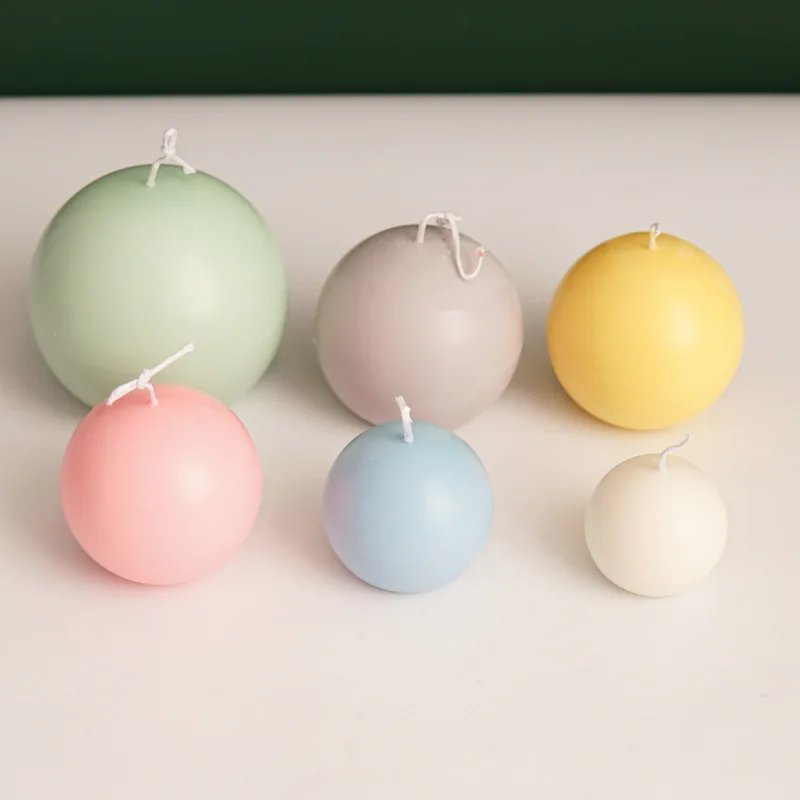 5-8cm Spherical Candle Plastic - Candle Making At Home review and price