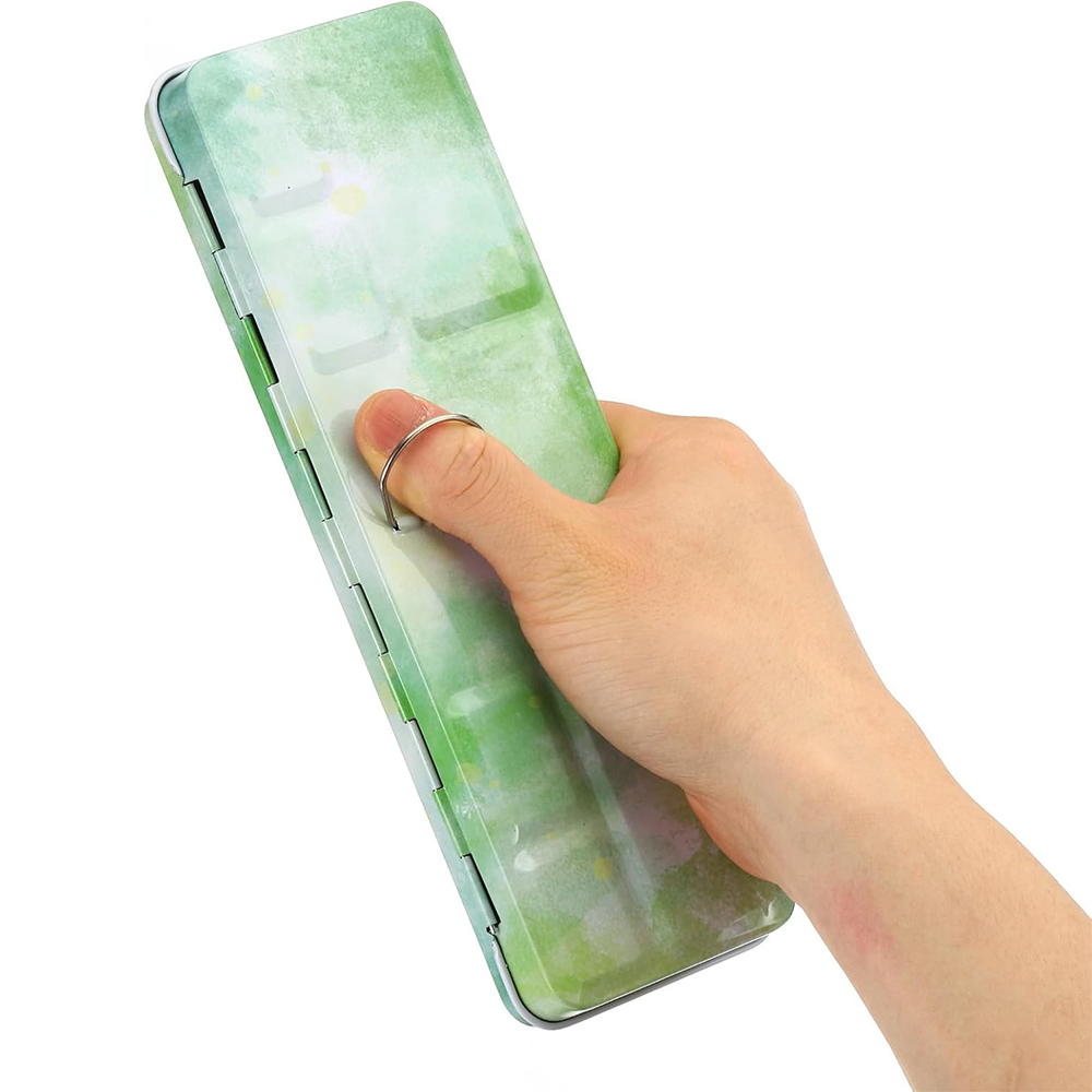 Empty Watercolor Palette, Meta - Tin Container Lid review and price
