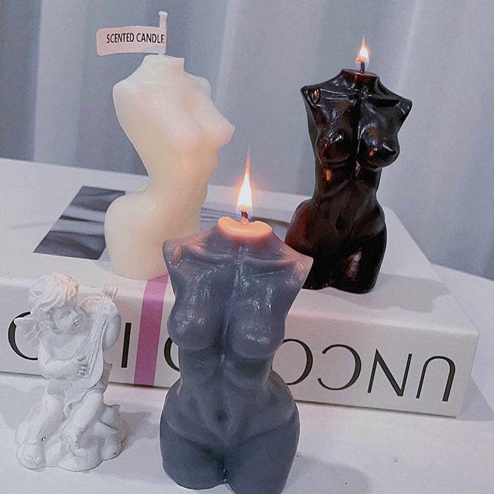Female Torso Body Shape Scente - Paraffin Candle Wax review and price
