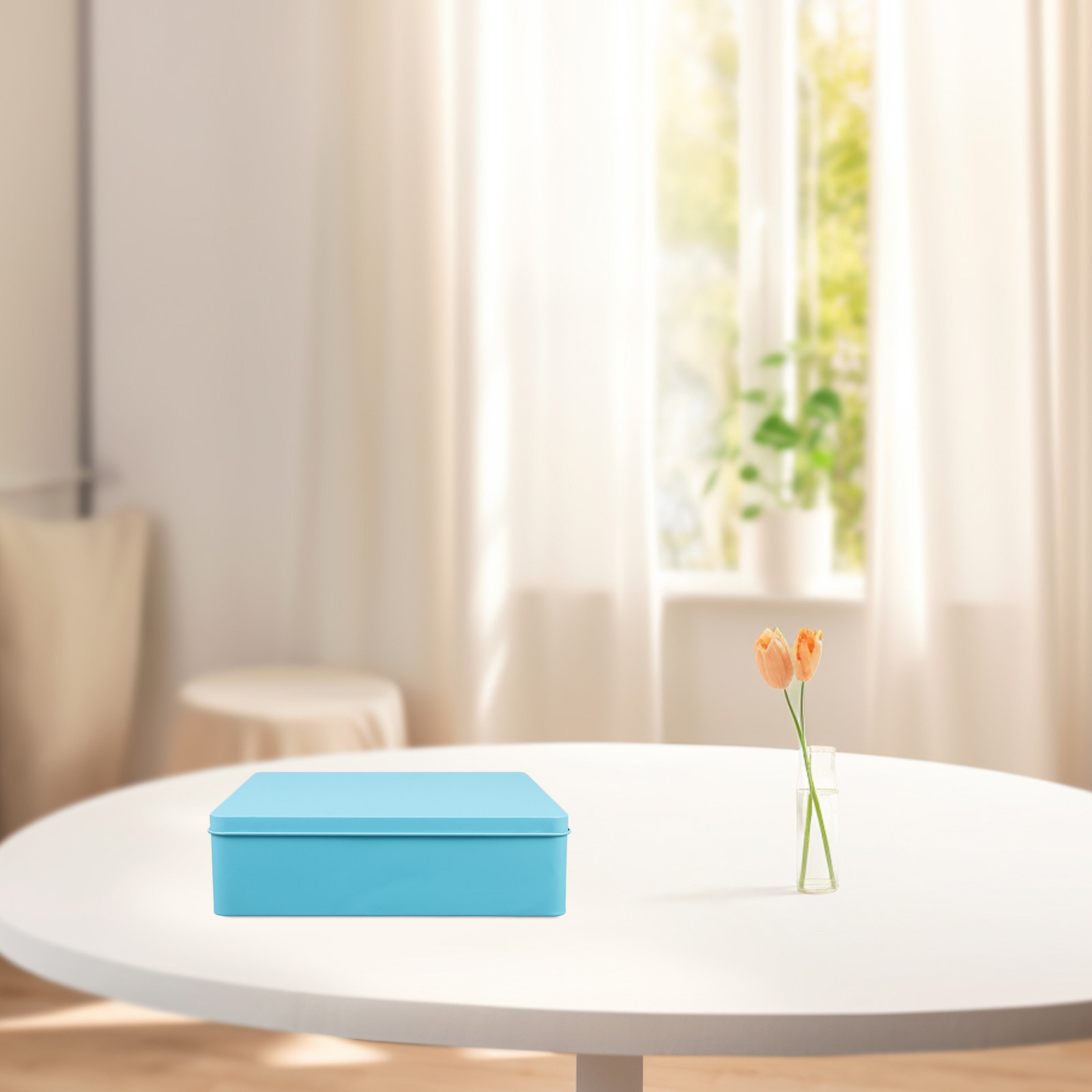 Extra Large Decorative Tinplat - Tin Container Lid review and price