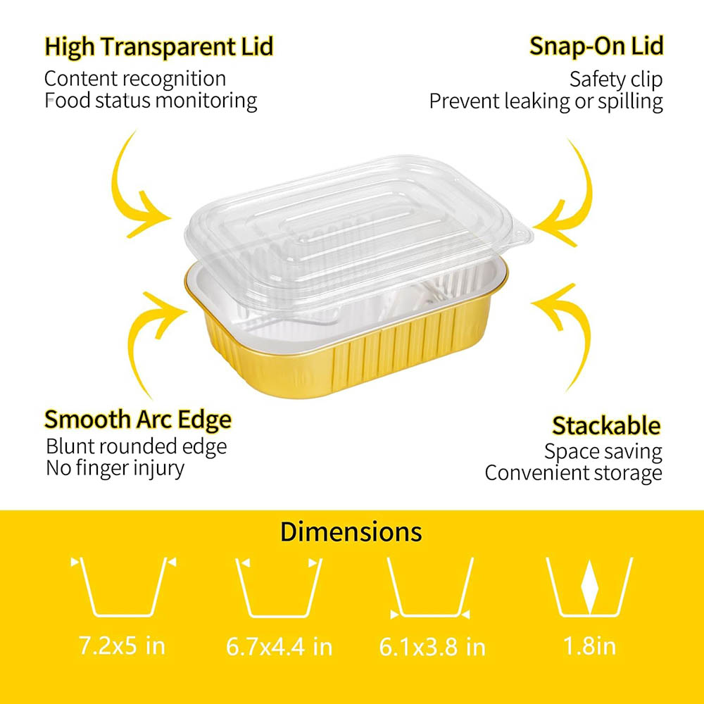 Small Aluminum Pans with Lids  - Tin Container Lid review and price