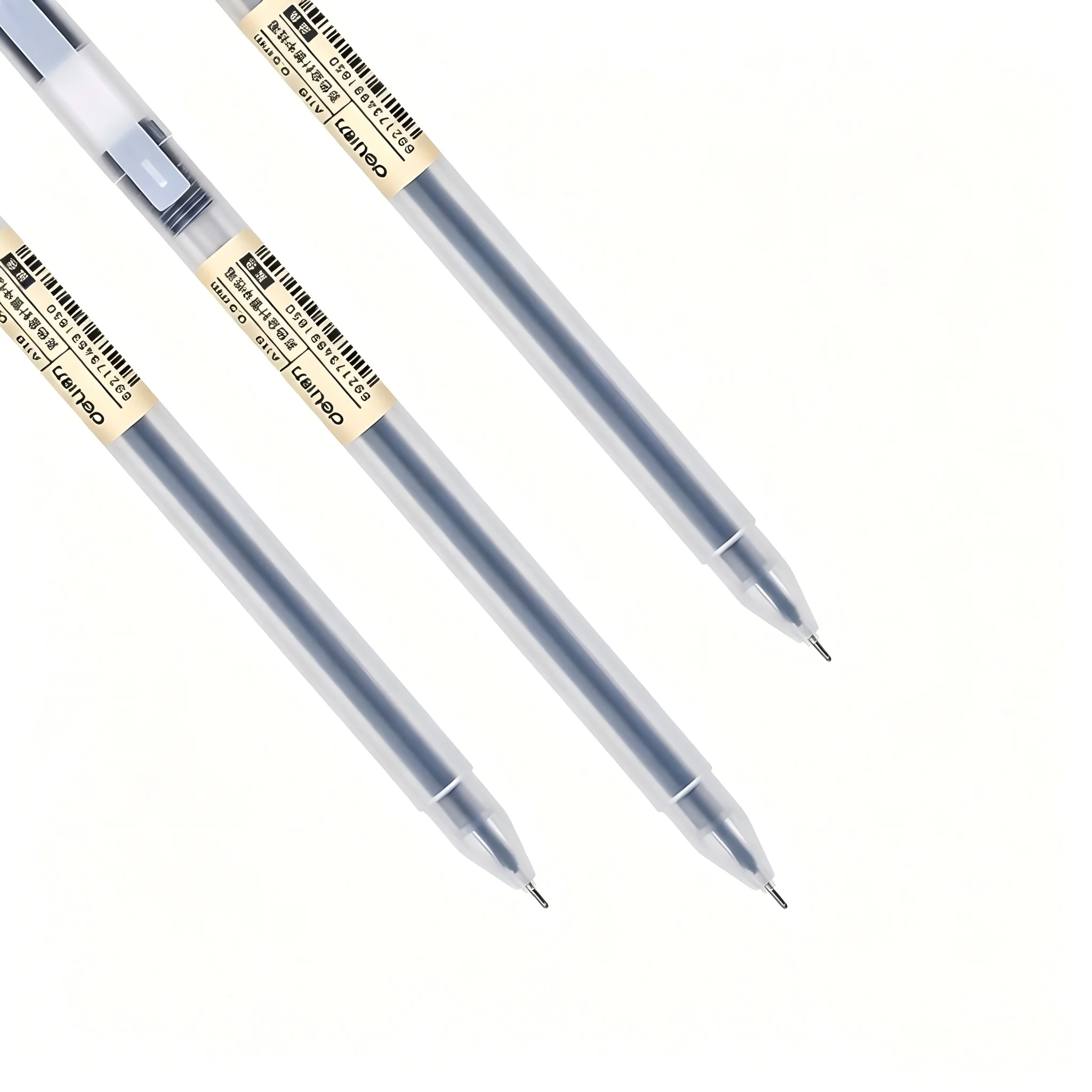 A119 Black Gel Pens 0.5mm Full - Muji Stationery Gel Pen review and price
