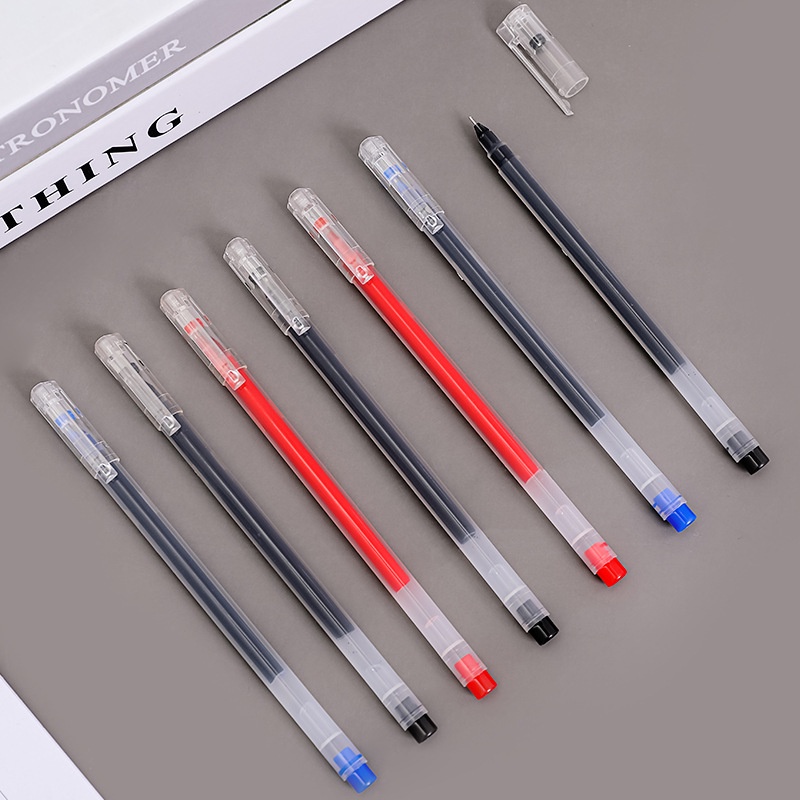 0.5mm Large Capacity Black/Red - Muji Stationery Gel Pen review and price