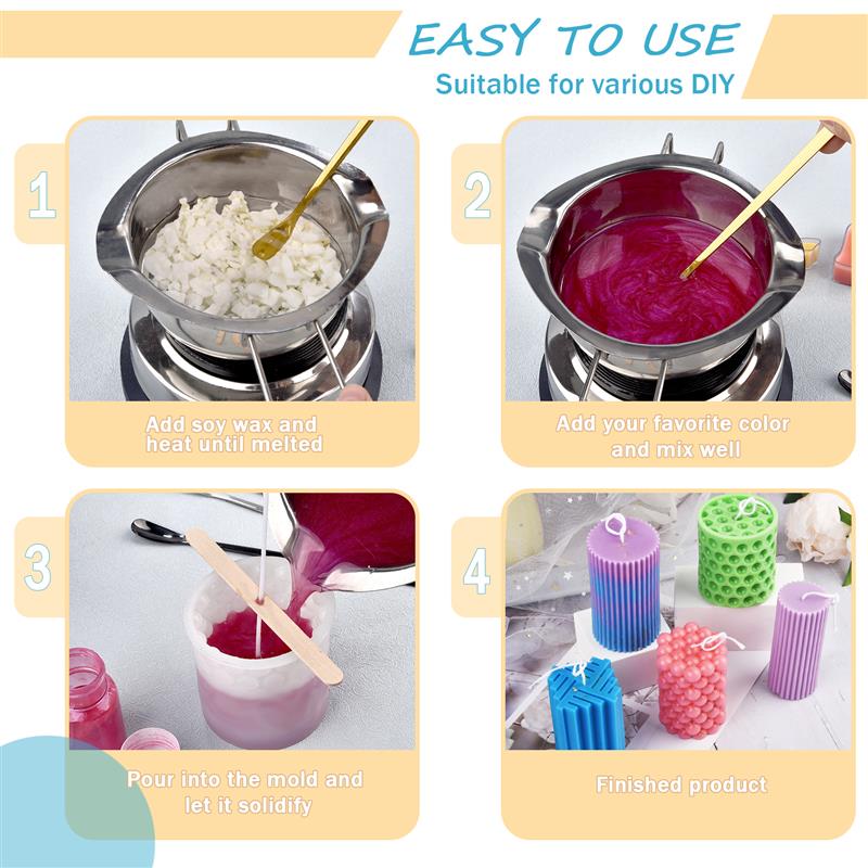 100/500g/1kg Pure Soy Wax Para - Candle Making At Home review and price