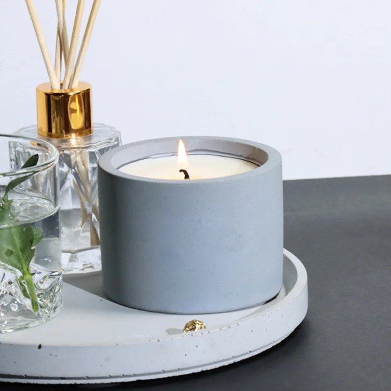 3 Sizes Round Cement Concrete  - Candle Making Reno review and price