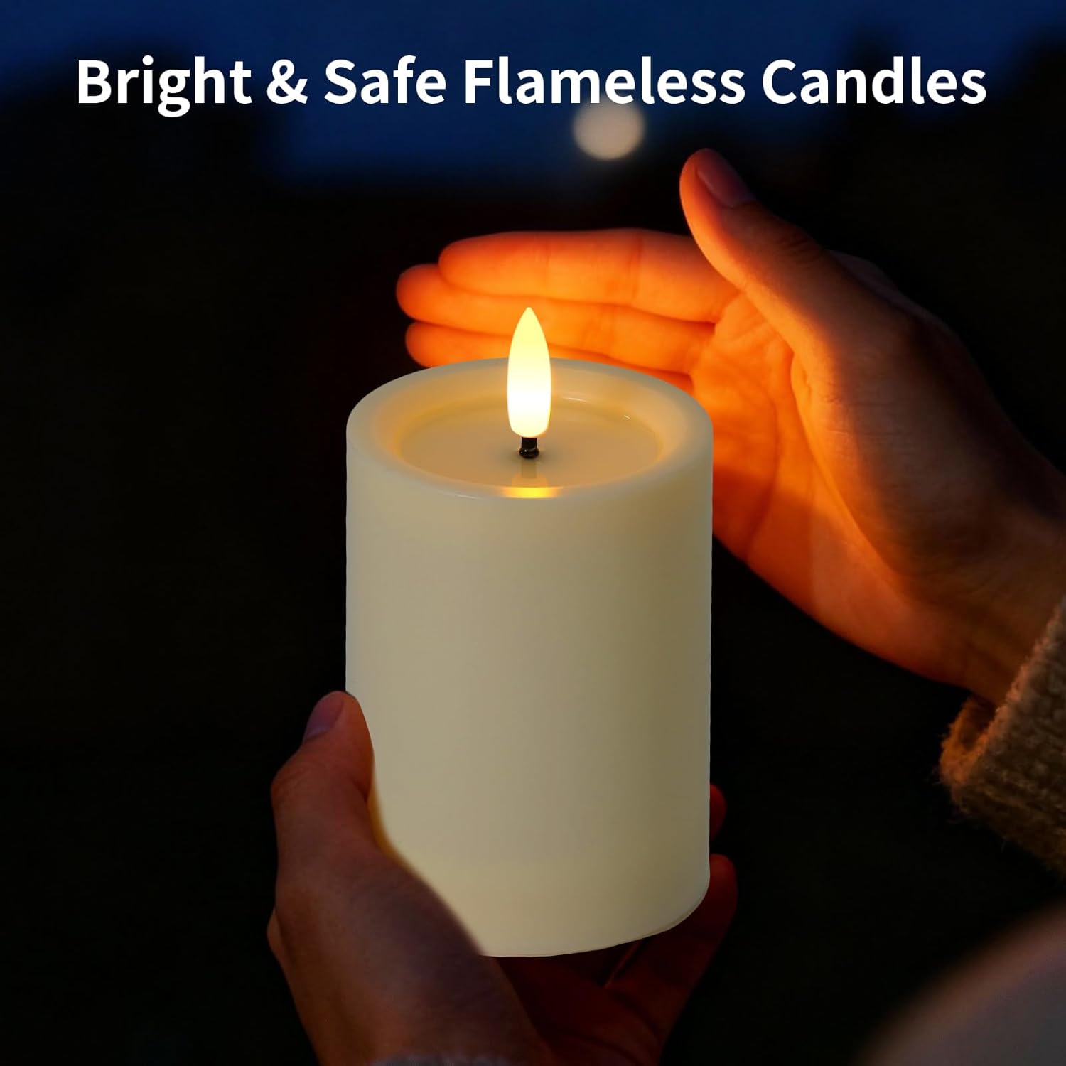 Flameless Flickering Led Candl - Paraffin Candle Wax review and price