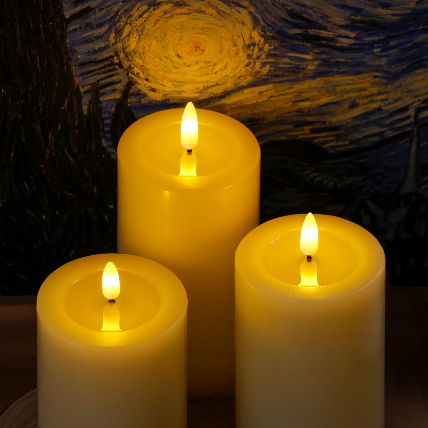 Flameless Flickering Led Candl - Paraffin Candle Wax review and price